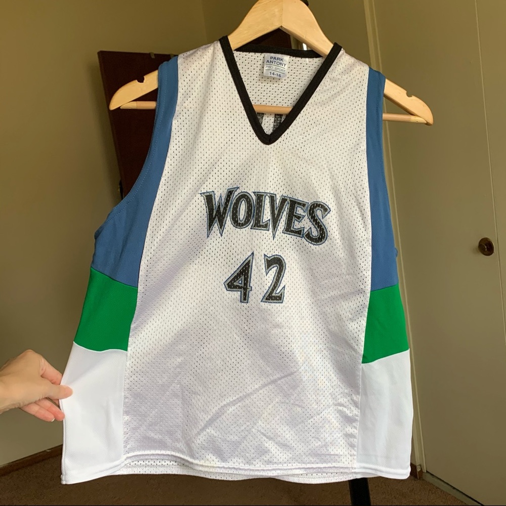 Minnesota MN Timberwolves Basketball Jersey Youth 14-16